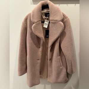 Pink Teddy Jacket jacket- Size M- Kut from the Kloth